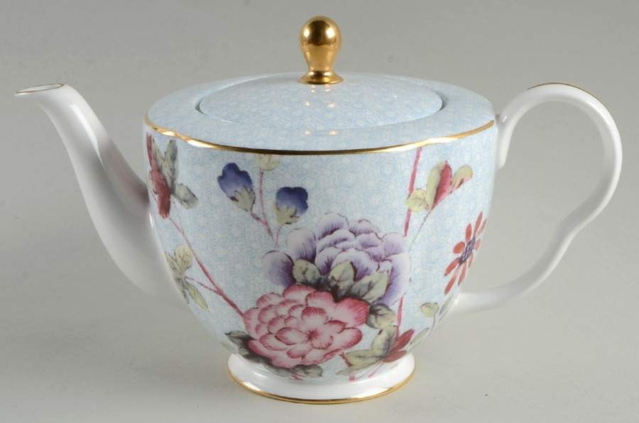 Cuckoo Tea Story Teapot & Lid by Wedgwood-1
