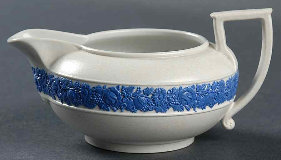 Rose (Portland Blue) Mini Creamer by Wedgwood-1