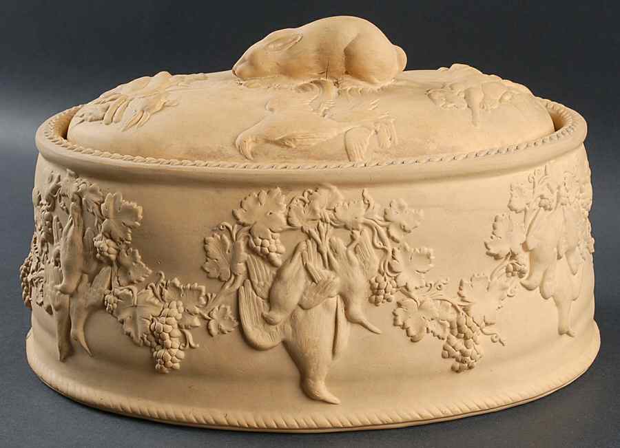Cane Ware 4 Qt Oval Covered Casserole by Wedgwood-1