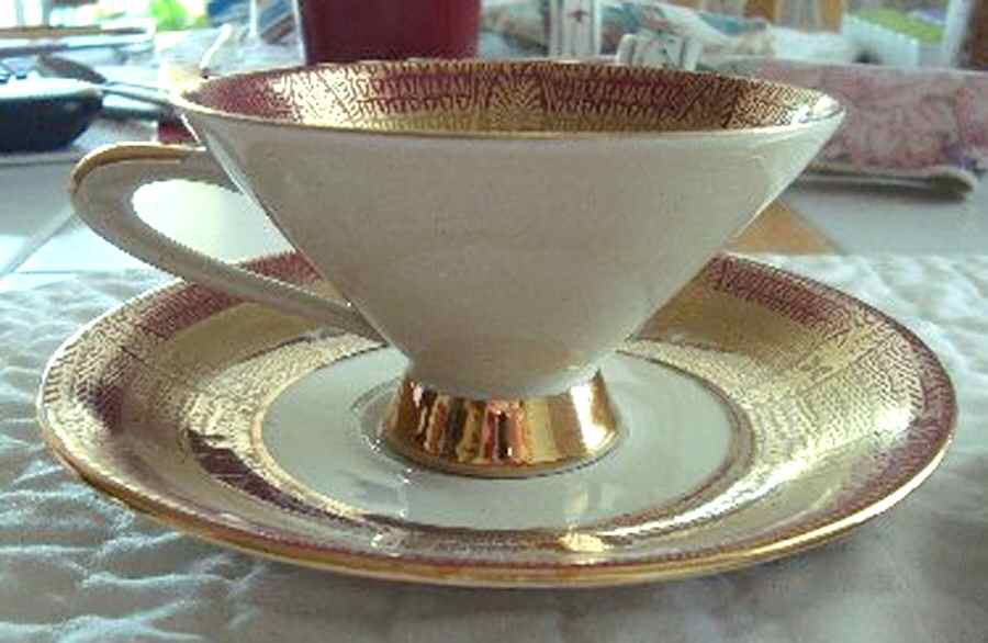 WIG1148 Footed Cup & Saucer Set by Winterling - Bavaria-1