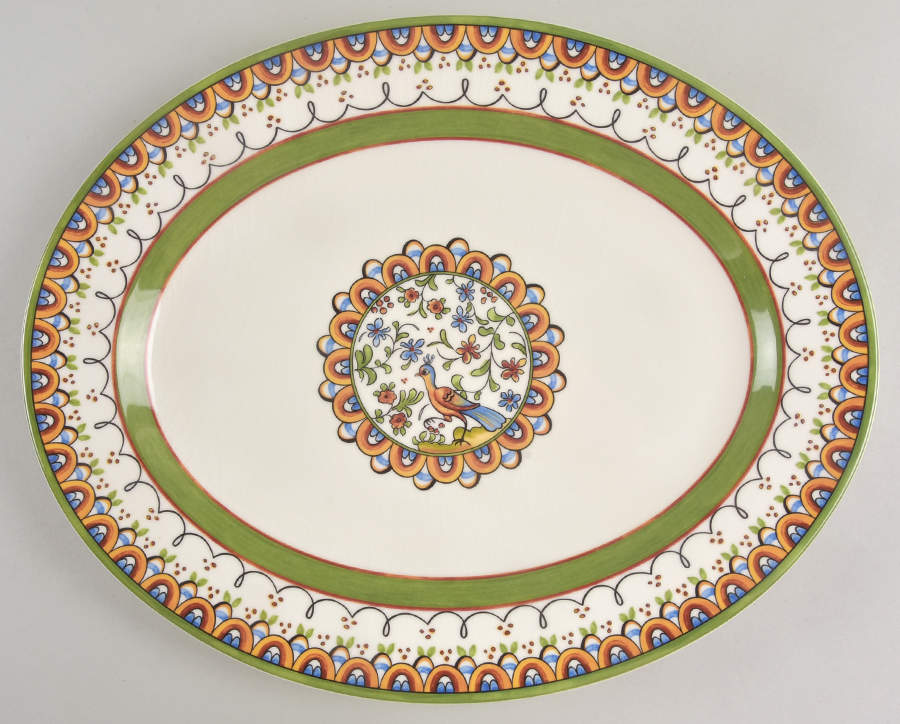 Passaro 14" Oval Serving Platter by World Market-1