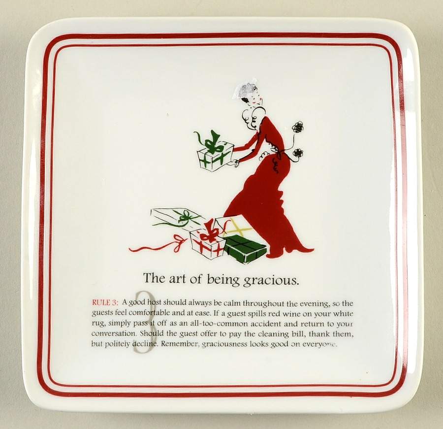 Party Etiquette Appetizer Plate by Williams-Sonoma-1
