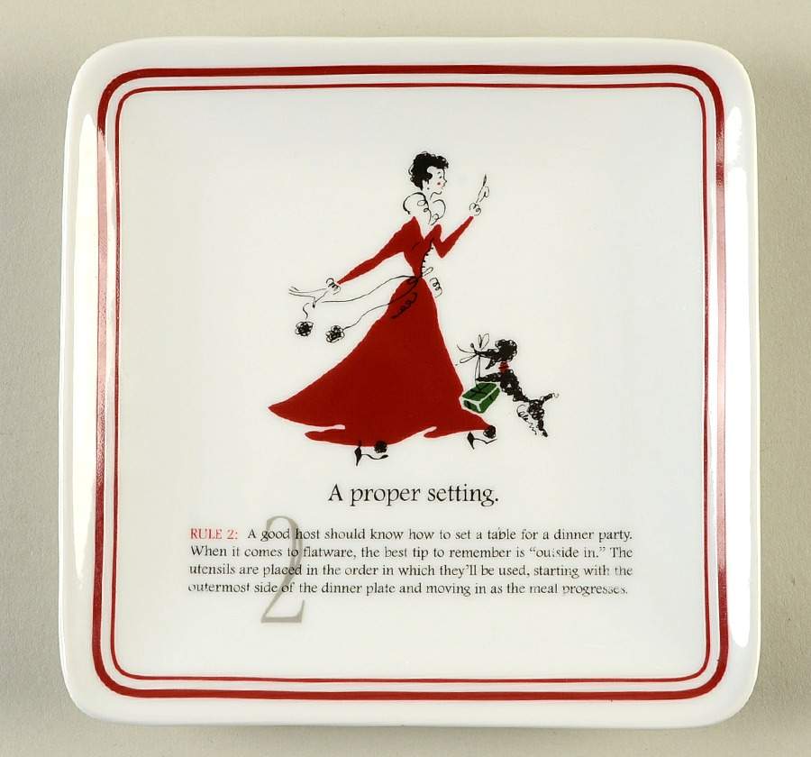 Party Etiquette Appetizer Plate by Williams-Sonoma-1