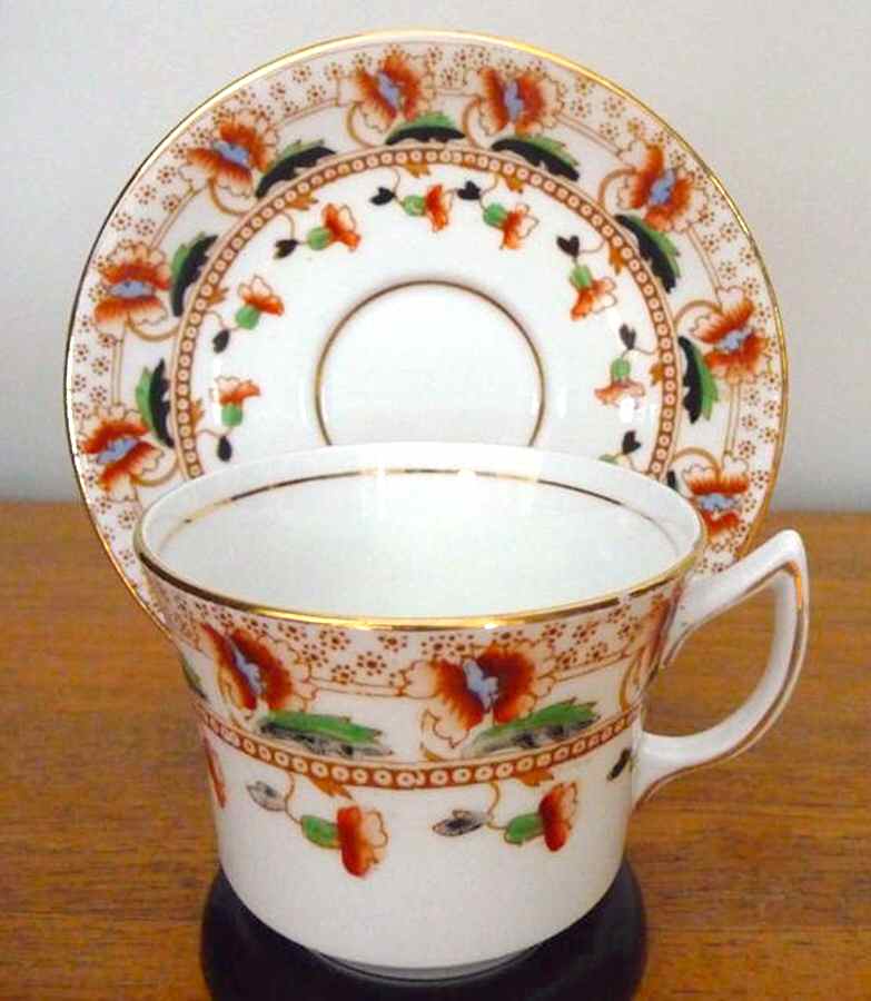 Wem Footed Cup & Saucer Set by Wild Bros-1
