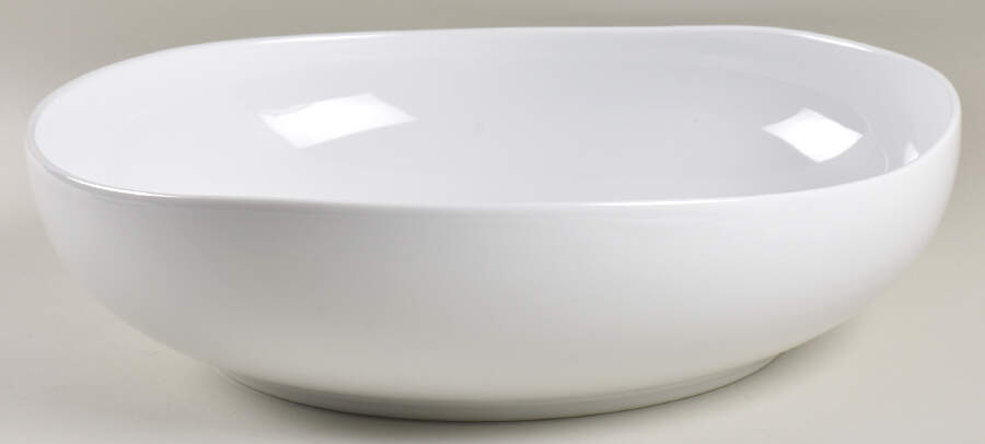 Organic 12" Round Serving Bowl by West Elm-1
