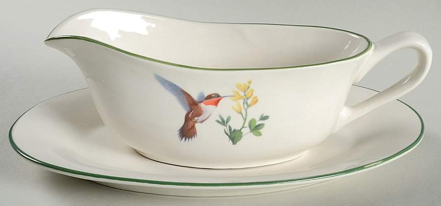 WFE13 Gravy Boat & Underplate by National Wildlife Federation-1