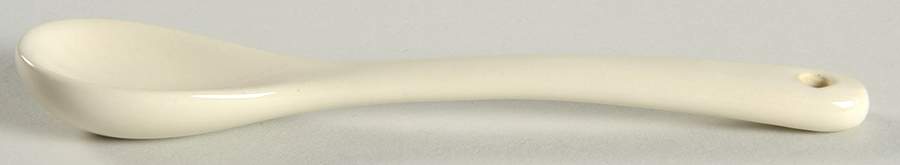 Belle Meade All Ceramic Sugar Spoon by Willow House-1