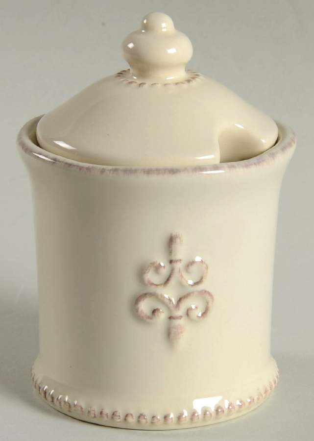 Belle Meade Sugar Bowl & Lid by Willow House-1