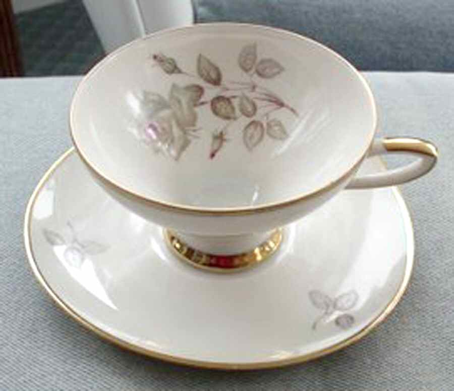 WIG750 Footed Cup & Saucer Set by Winterling - Bavaria-1