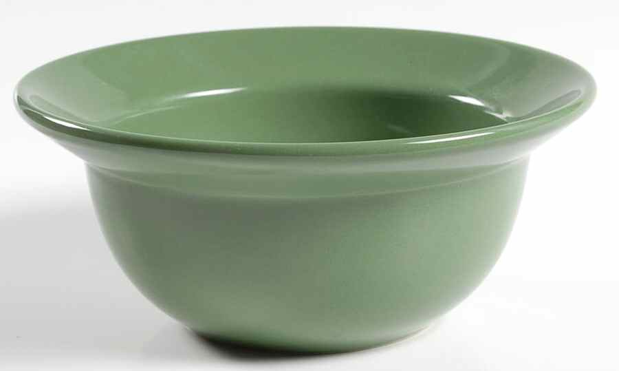 Lifestyle Medium Green Rim Cereal Bowl by Waechtersbach-1