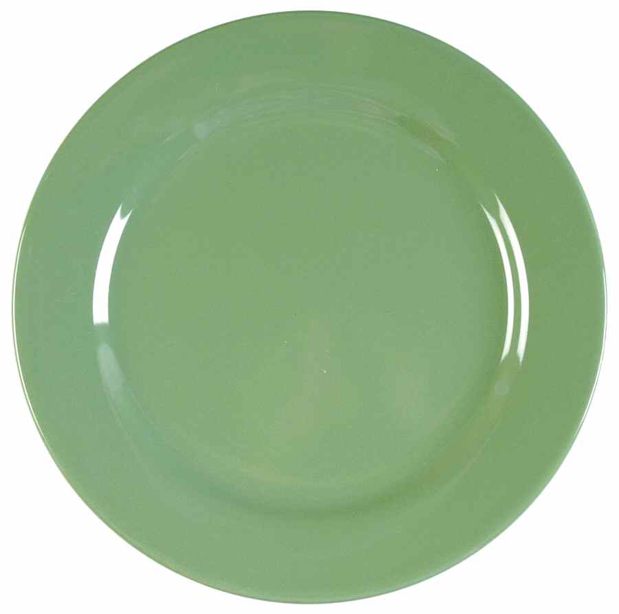 Lifestyle Medium Green Salad Plate by Waechtersbach-1