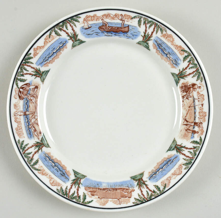 WAR209 Salad Plate by Warwick-1