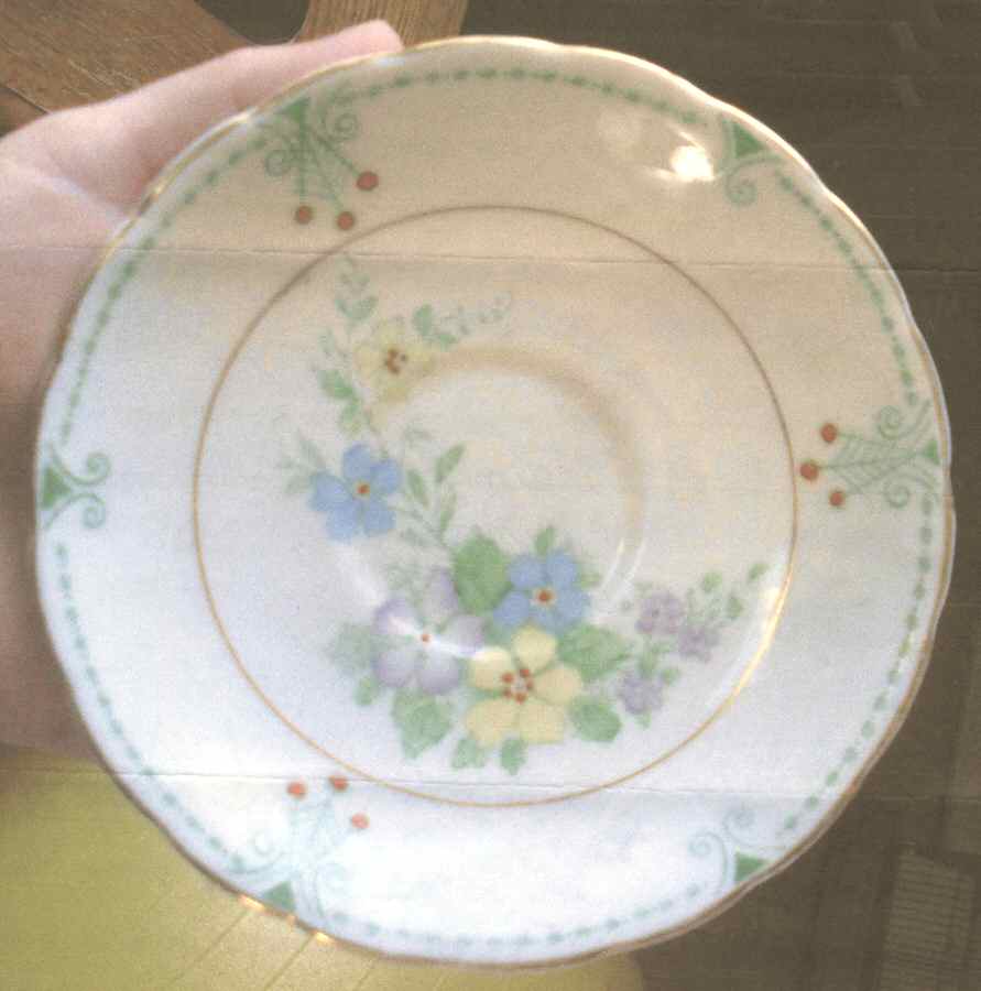 8024 Saucer by Wellington (England)-1