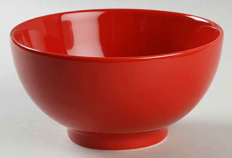 Fun Factory Red (China) Soup/Cereal Bowl by Waechtersbach-1