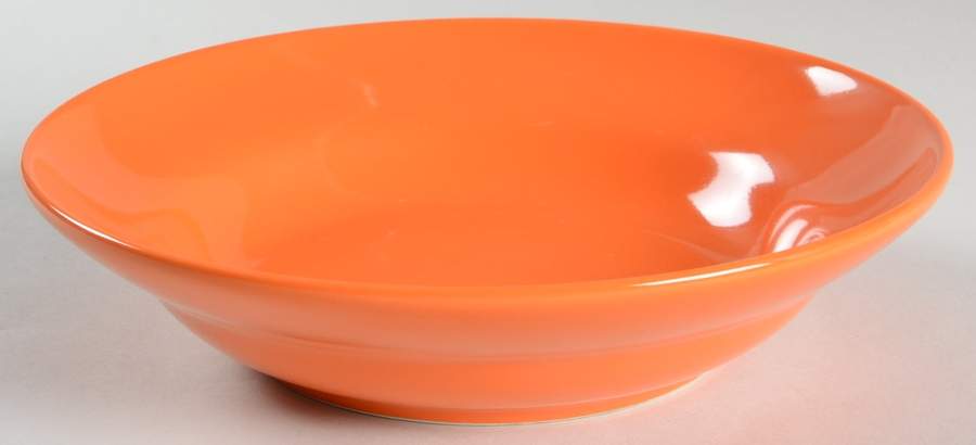 Fun Factory Orange (China) Rim Soup Bowl by Waechtersbach-1