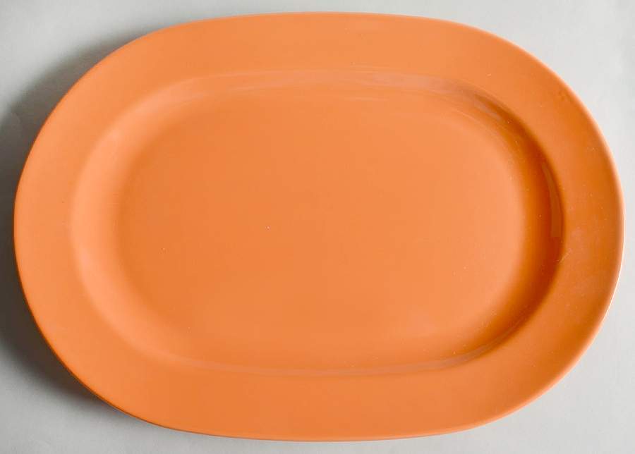 Fun Factory Orange (China) 13" Oval Serving Platter by Waechtersbach-1