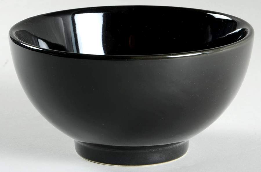 Fun Factory Black (China) Soup/Cereal Bowl by Waechtersbach-1