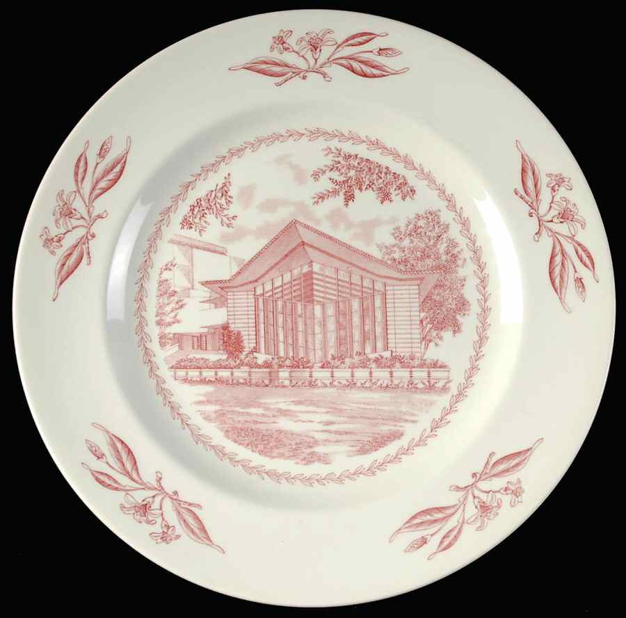 Florida Southern University Dinner Plate by Wedgwood-1