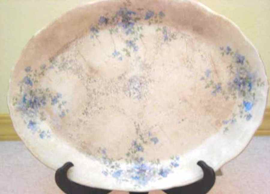 WLS31 15" Oval Serving Platter by Wellsville-1