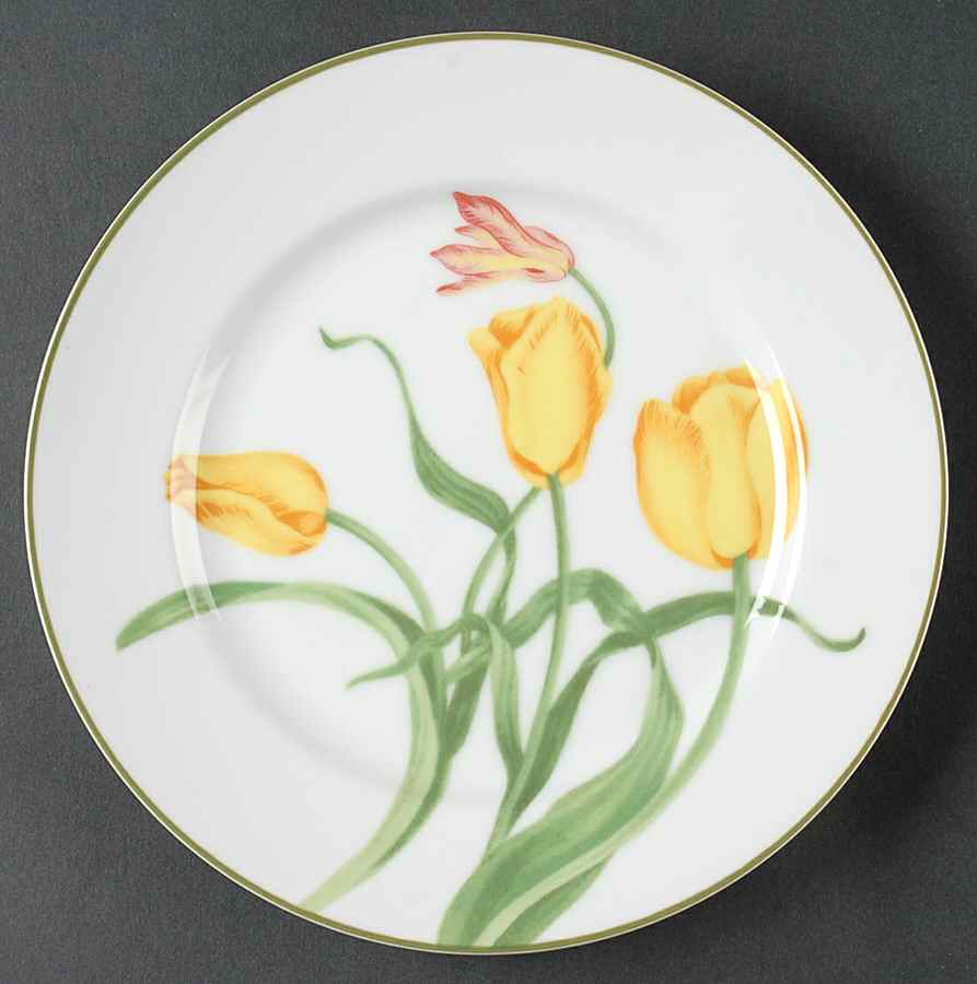 Tulips Salad Plate by Williams-Sonoma-1