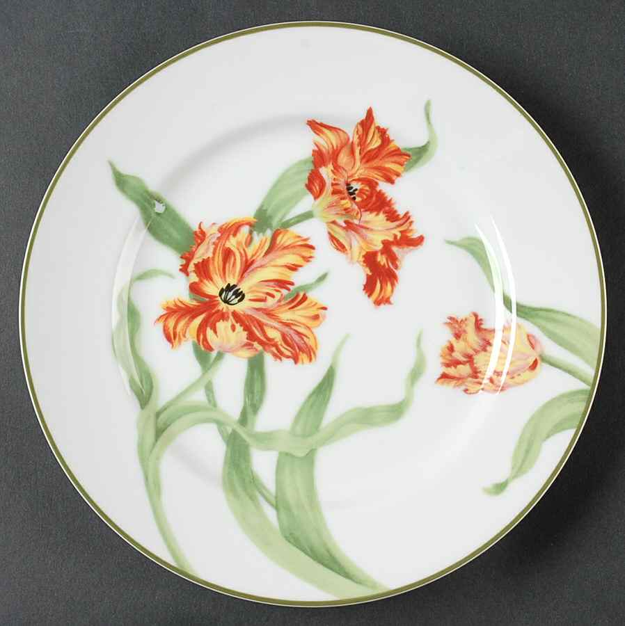 Tulips Salad Plate by Williams-Sonoma-1