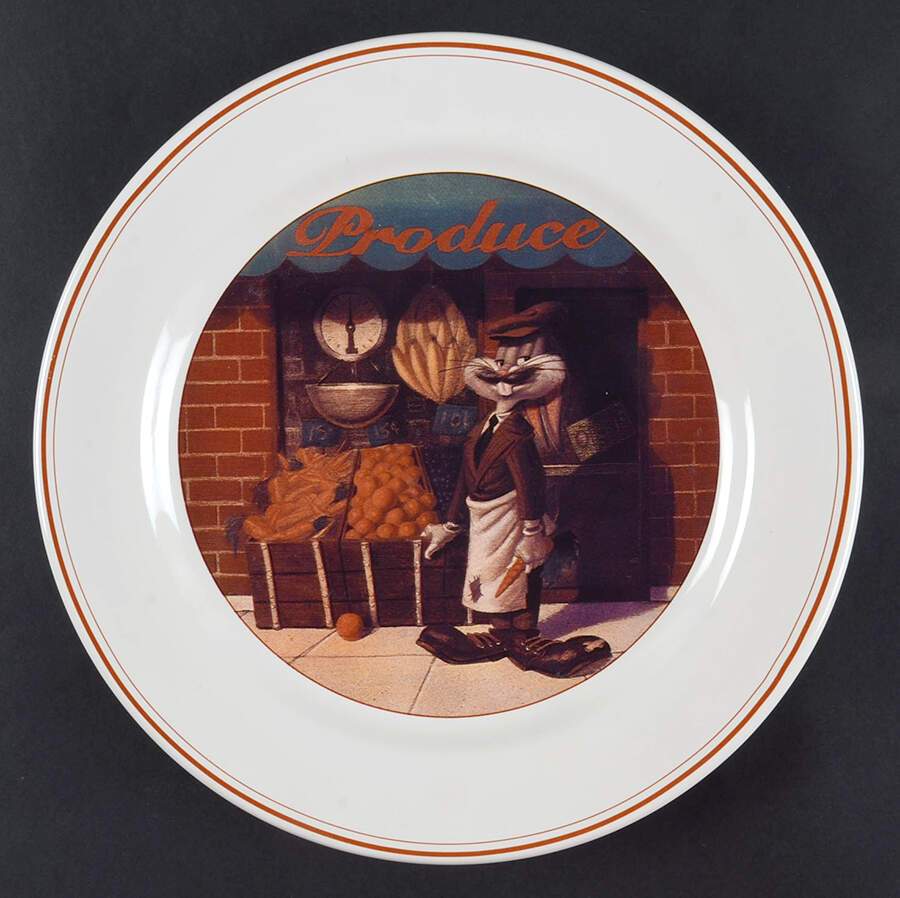 Delancey St Dinner Plate by Warner Bros.-1