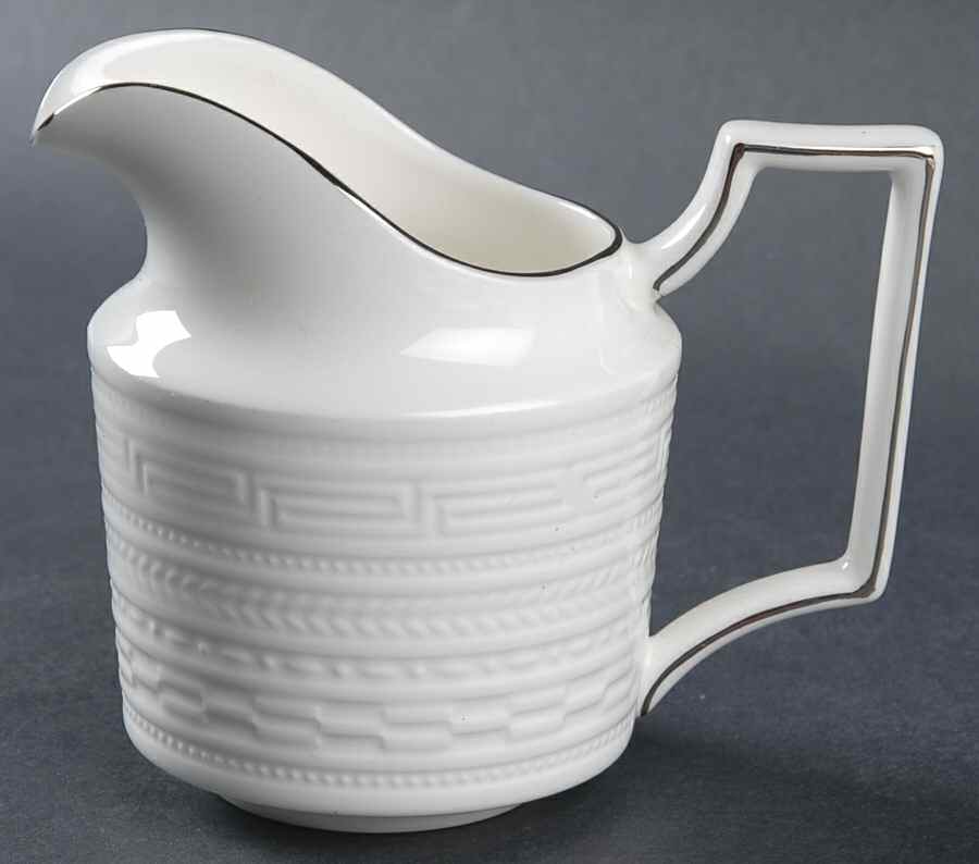 Intaglio Platinum Creamer by Wedgwood-1