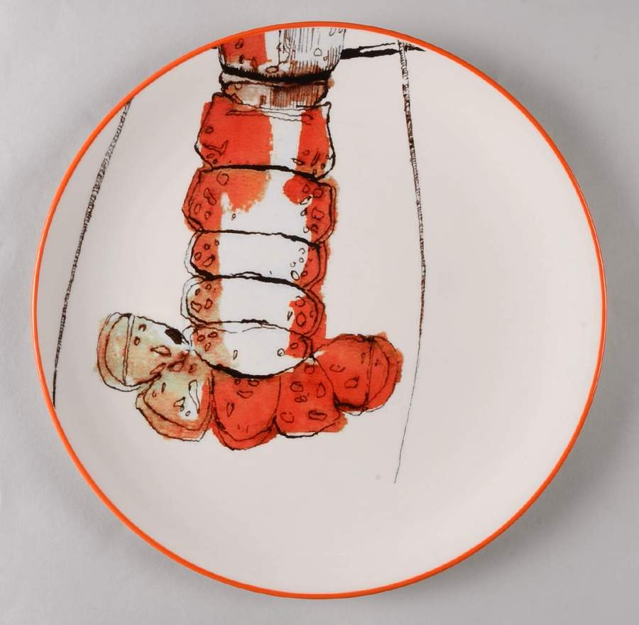 Seafood Boil Dinner Plate by Williams-Sonoma-1