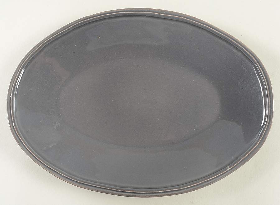 Riverstone 11" Oval Serving Platter by Willow House-1
