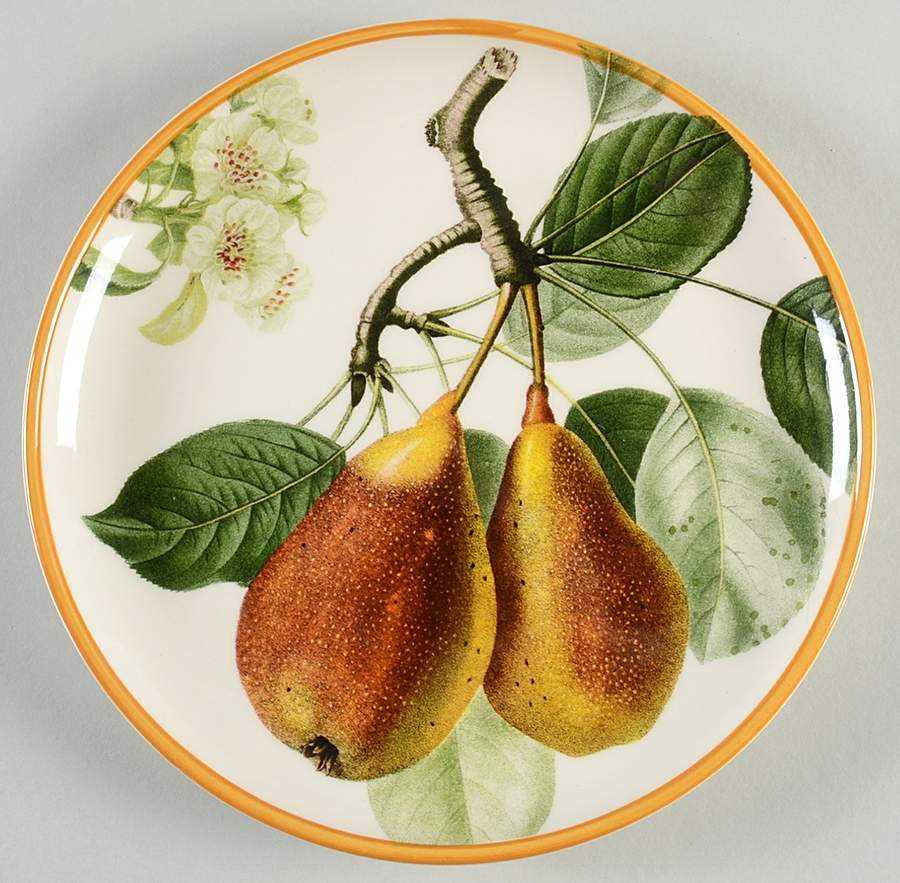 Botanical Fruit Salad Plate by Williams-Sonoma-1
