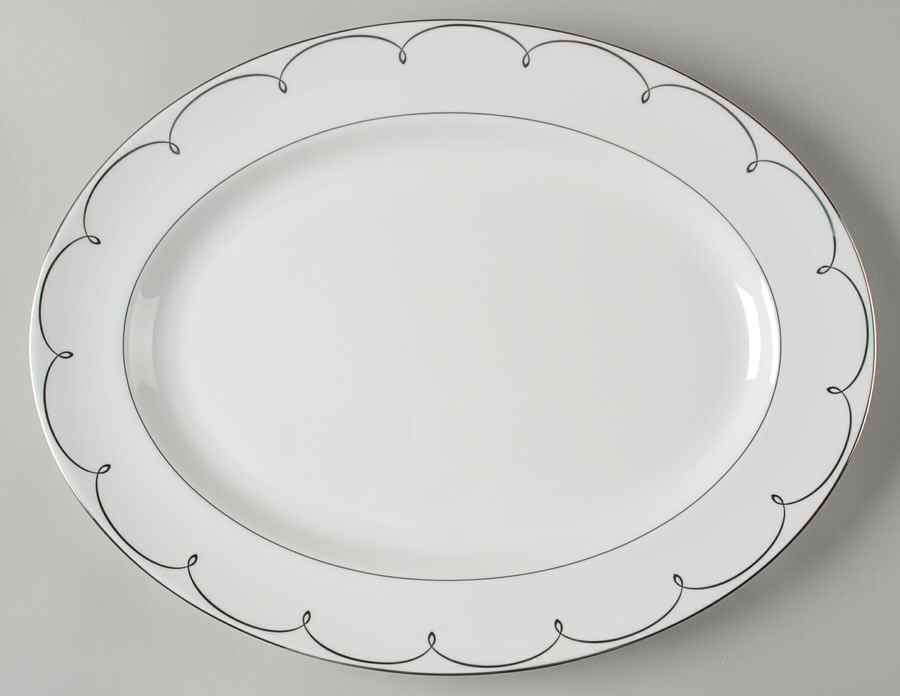 Lismore Essence 15" Oval Serving Platter by Waterford China-1