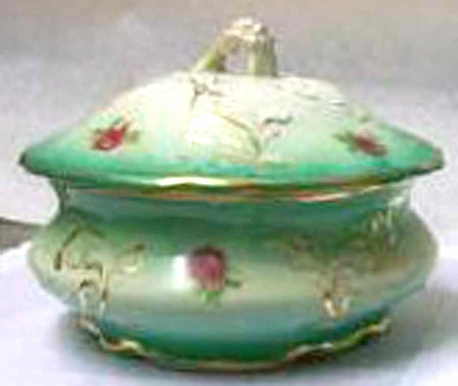 4158 Sugar Bowl & Lid by Wellsville-1