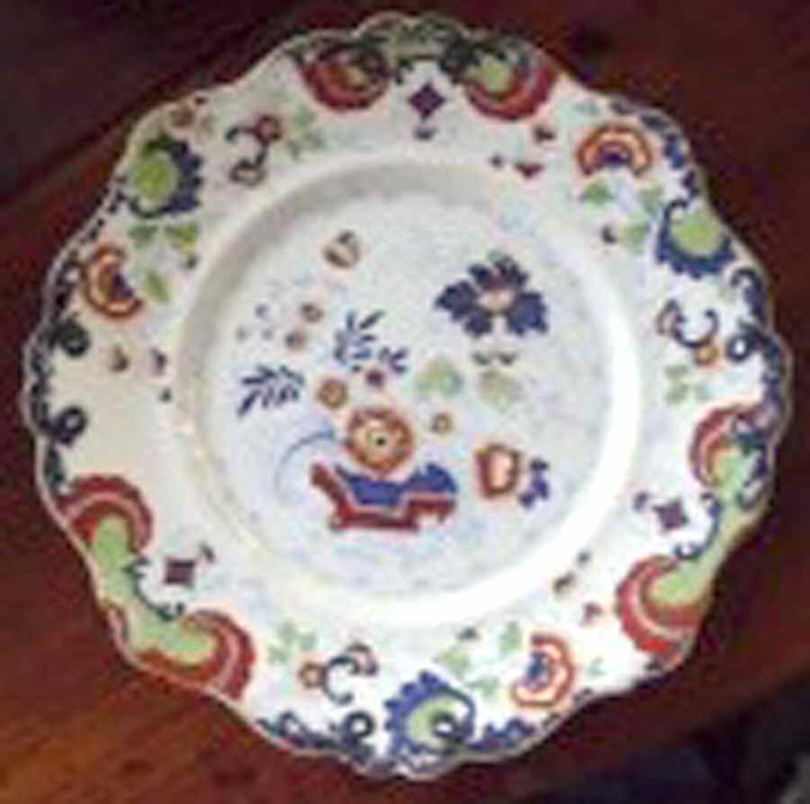 1603 Dinner Plate by WB Co-1