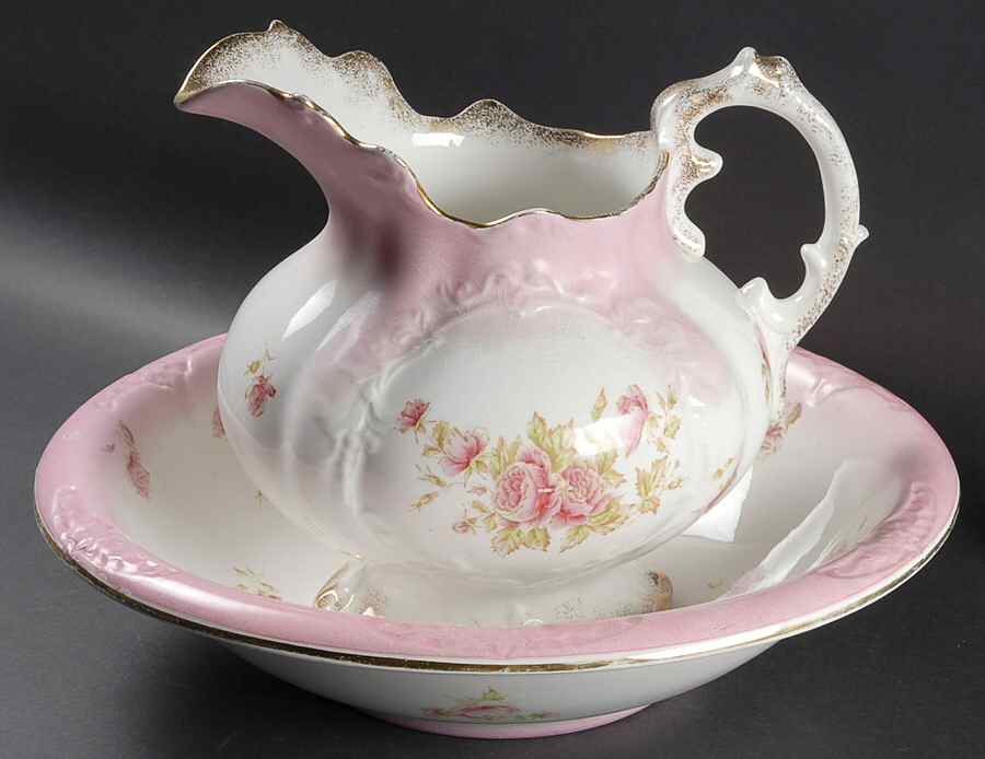 WAR215 (160 Oz) Wash Bowl and Pitcher Set by Warwick-1