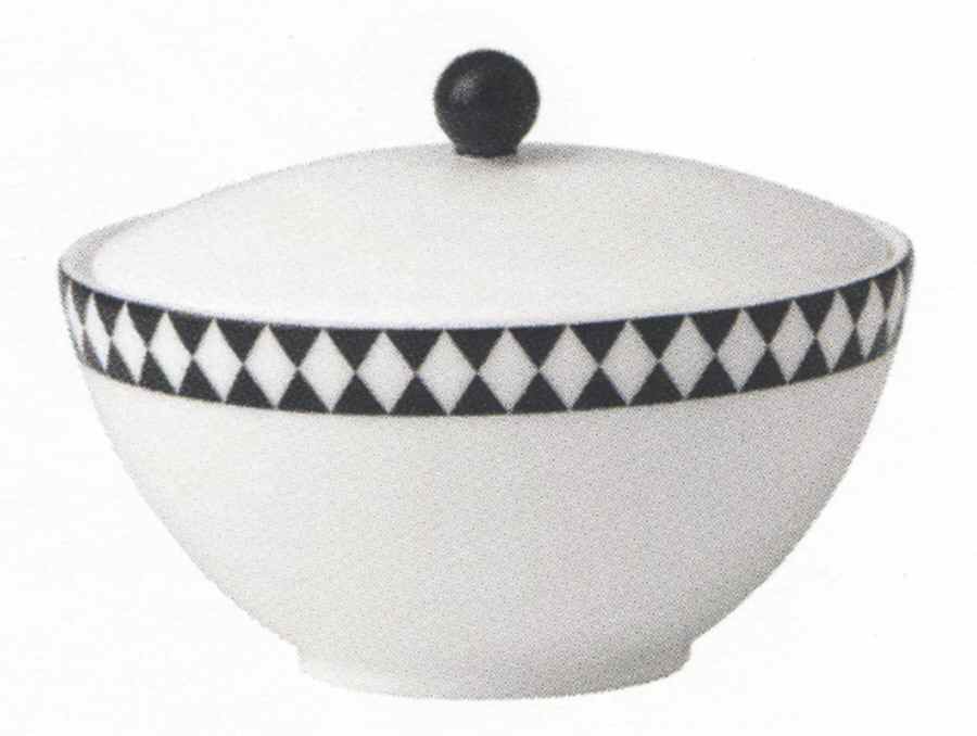 Mosaic Sugar Bowl & Lid by Wedgwood-1
