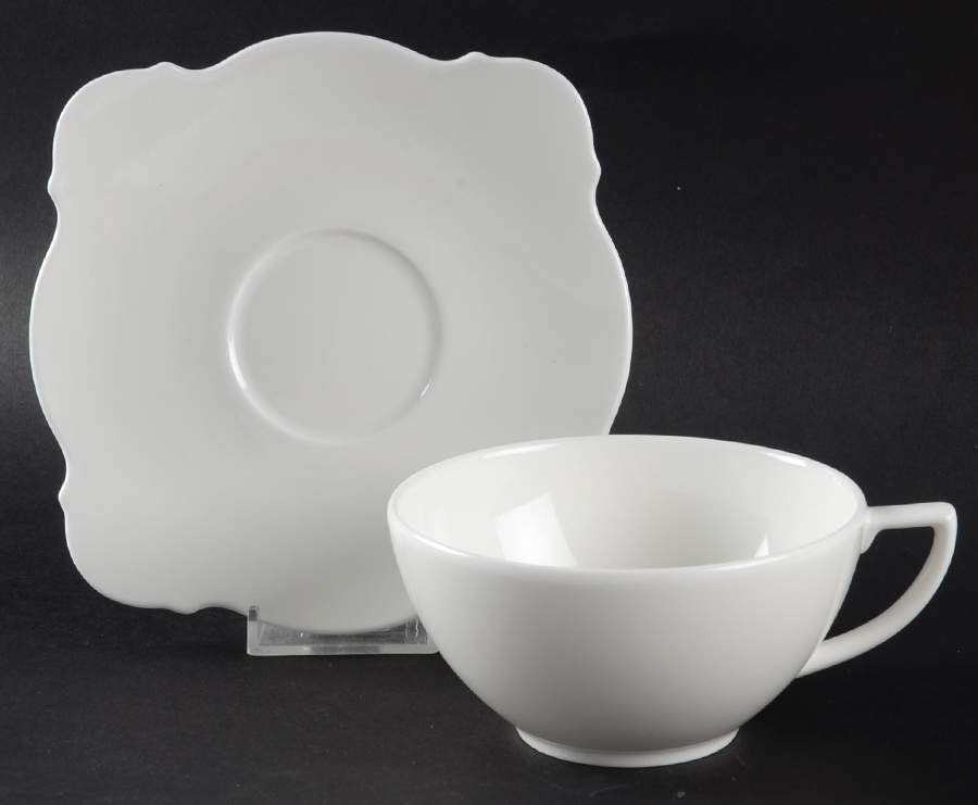 Baroque Breakfast Cup & Saucer Set by Wedgwood-1