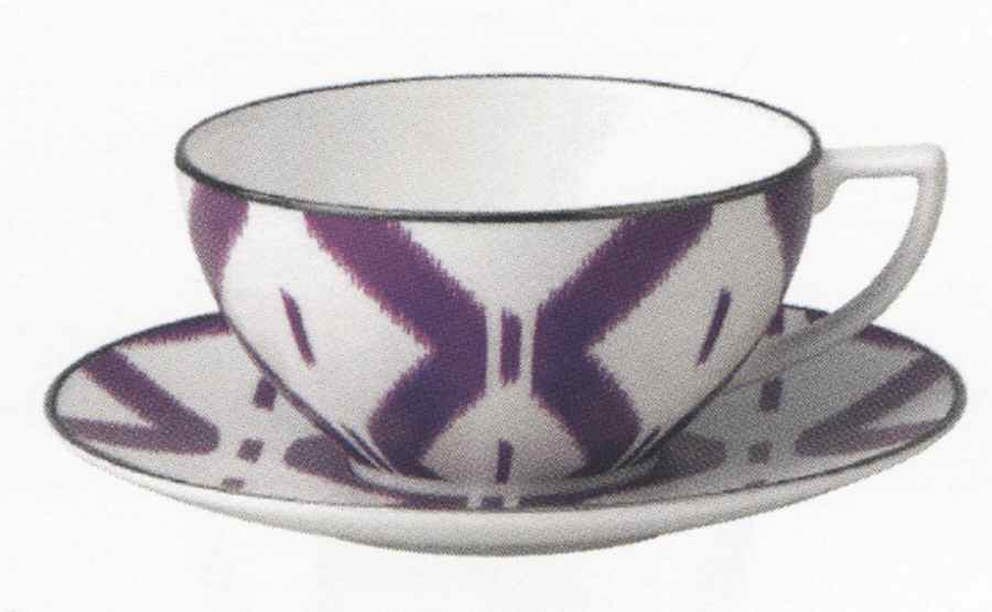 Kilim Flat Cup & Saucer Set by Wedgwood-1