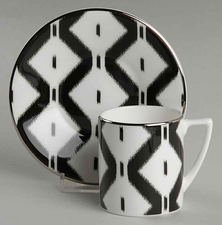 Kilim Espresso Cup and Saucer Set by Wedgwood-1
