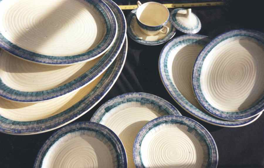 Biarre Dinner Plate by Arthur J Wilkinson-1