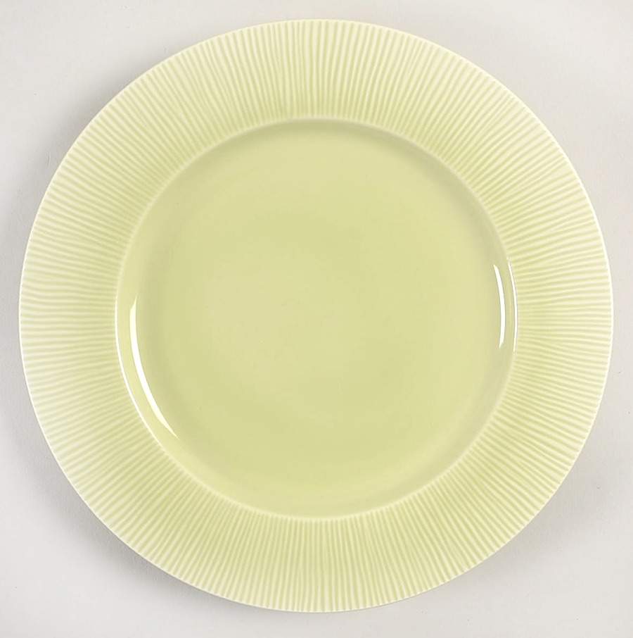 Fanned Seafoam Green Salad Plate by West Elm-1