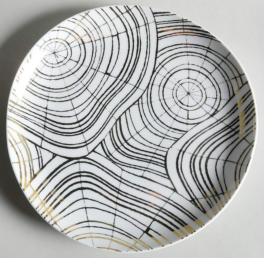 Wood Slices Salad Plate by West Elm-1
