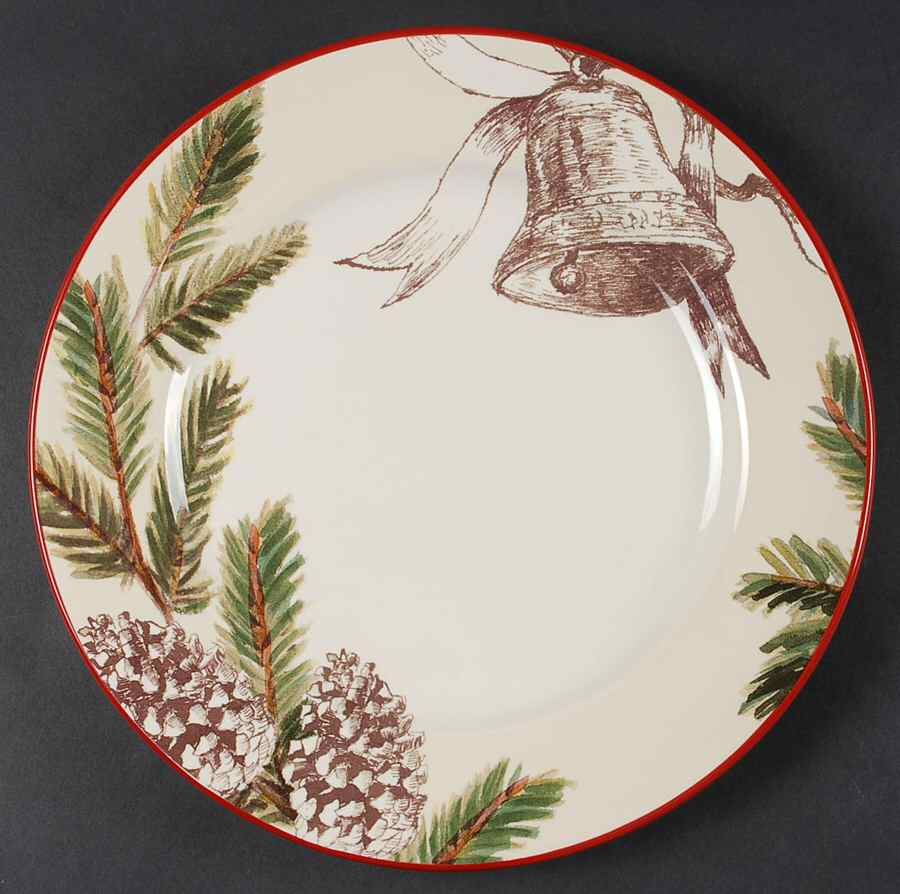 Christmas Carols Dinner Plate by Williams-Sonoma-1