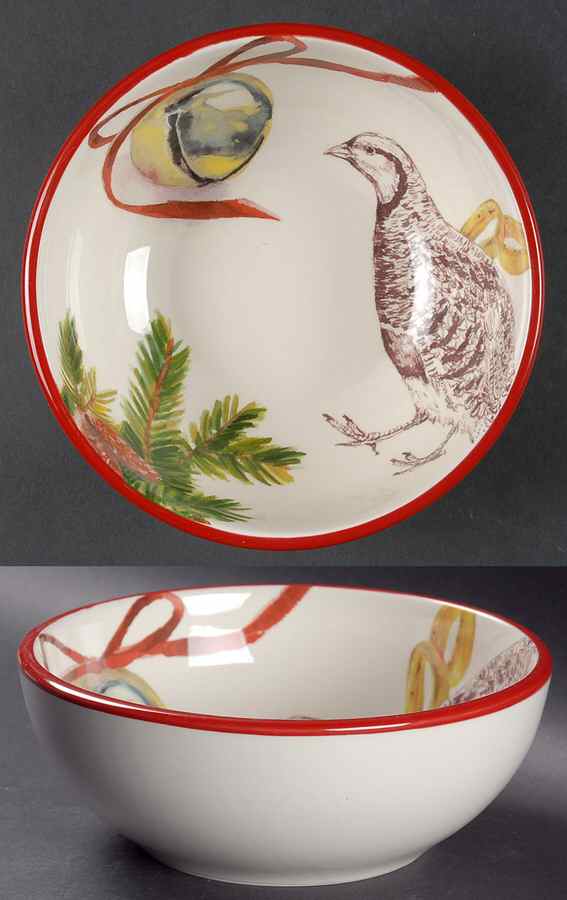 Christmas Carols Soup/Cereal Bowl by Williams-Sonoma-1