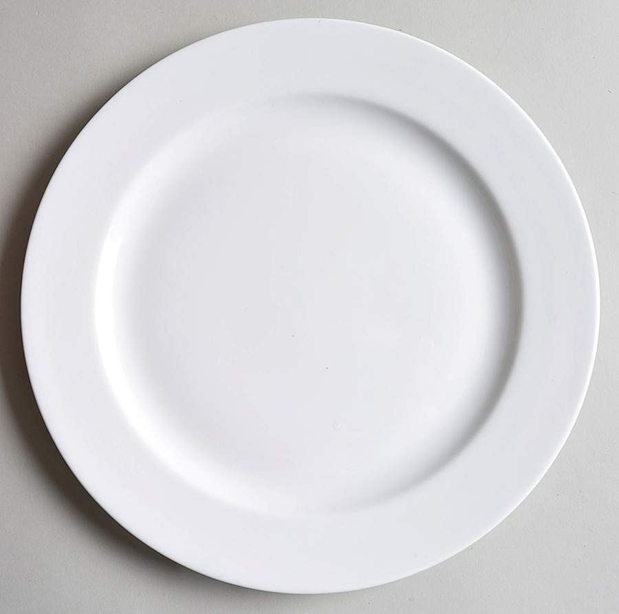 Connaught White Dinner Plate by Wedgwood-1
