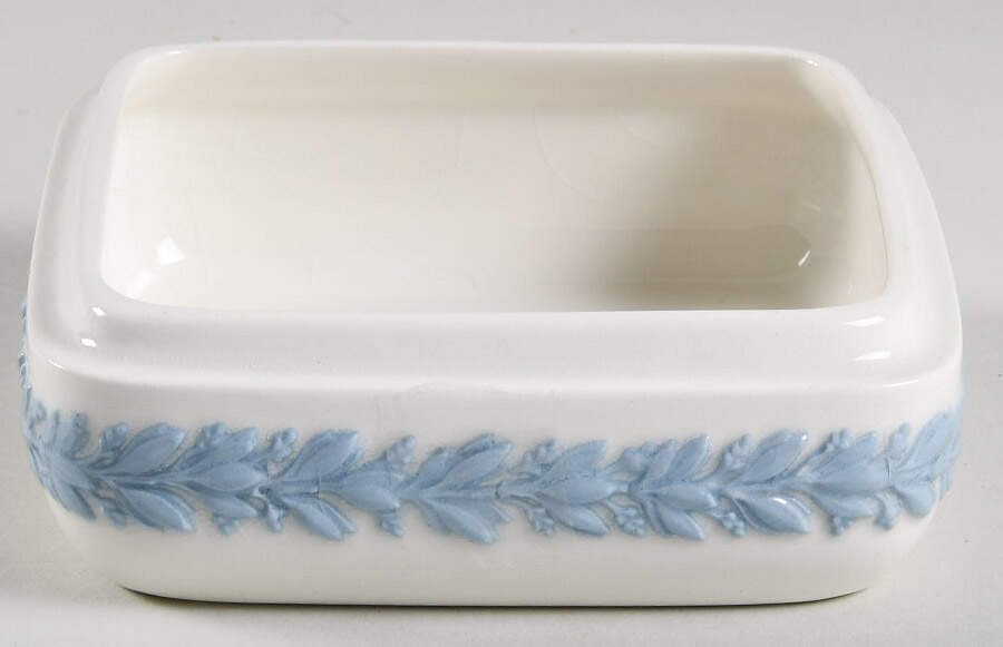 Coronation 4" Square Box No Lid by Wedgwood-1