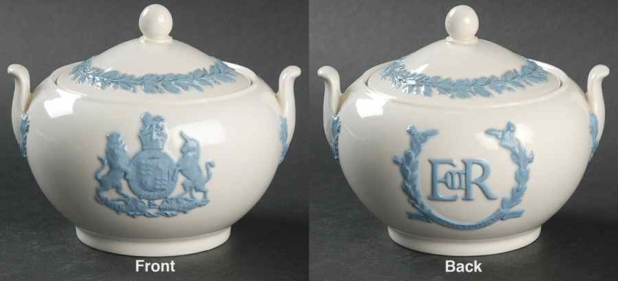 Coronation Sugar Bowl & Lid by Wedgwood-1