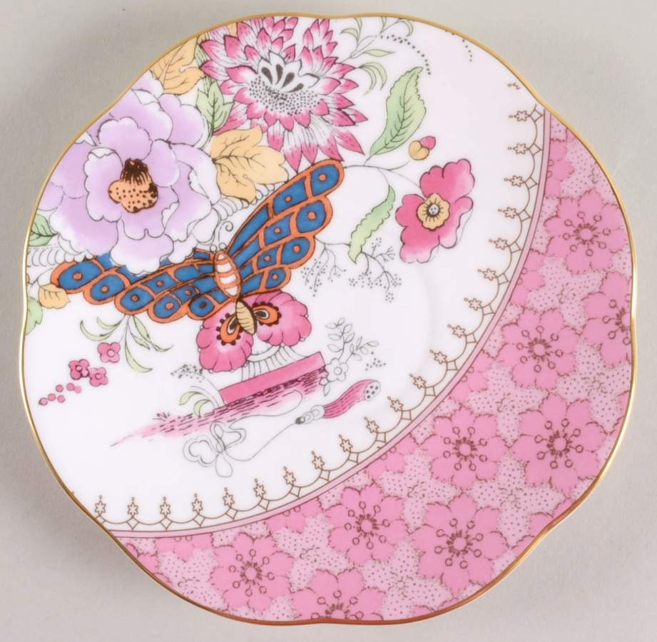Butterfly Bloom Saucer for Footed Cup by Wedgwood-1