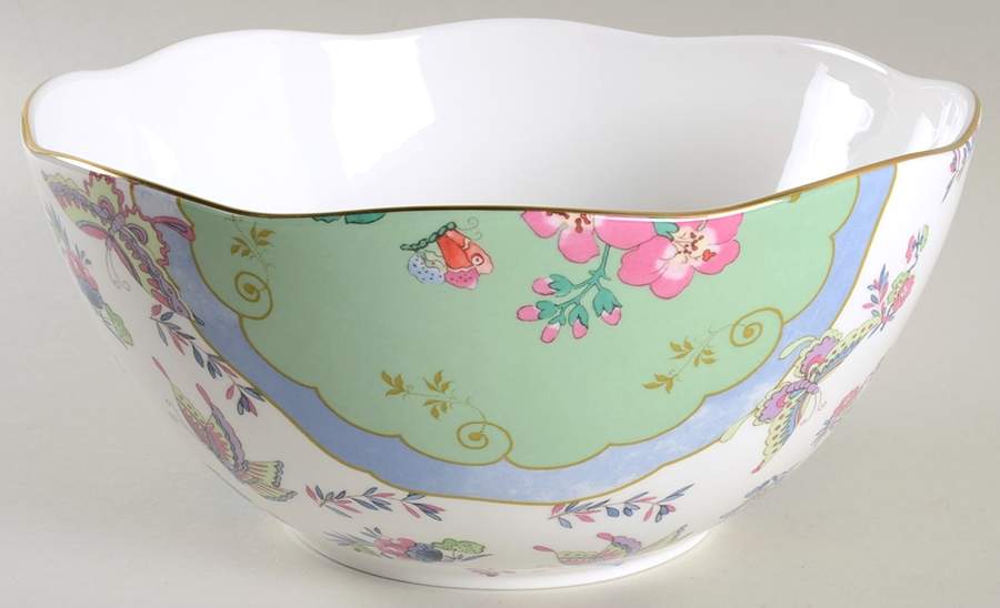 Butterfly Bloom 10" Round Vegetable Bowl by Wedgwood-1