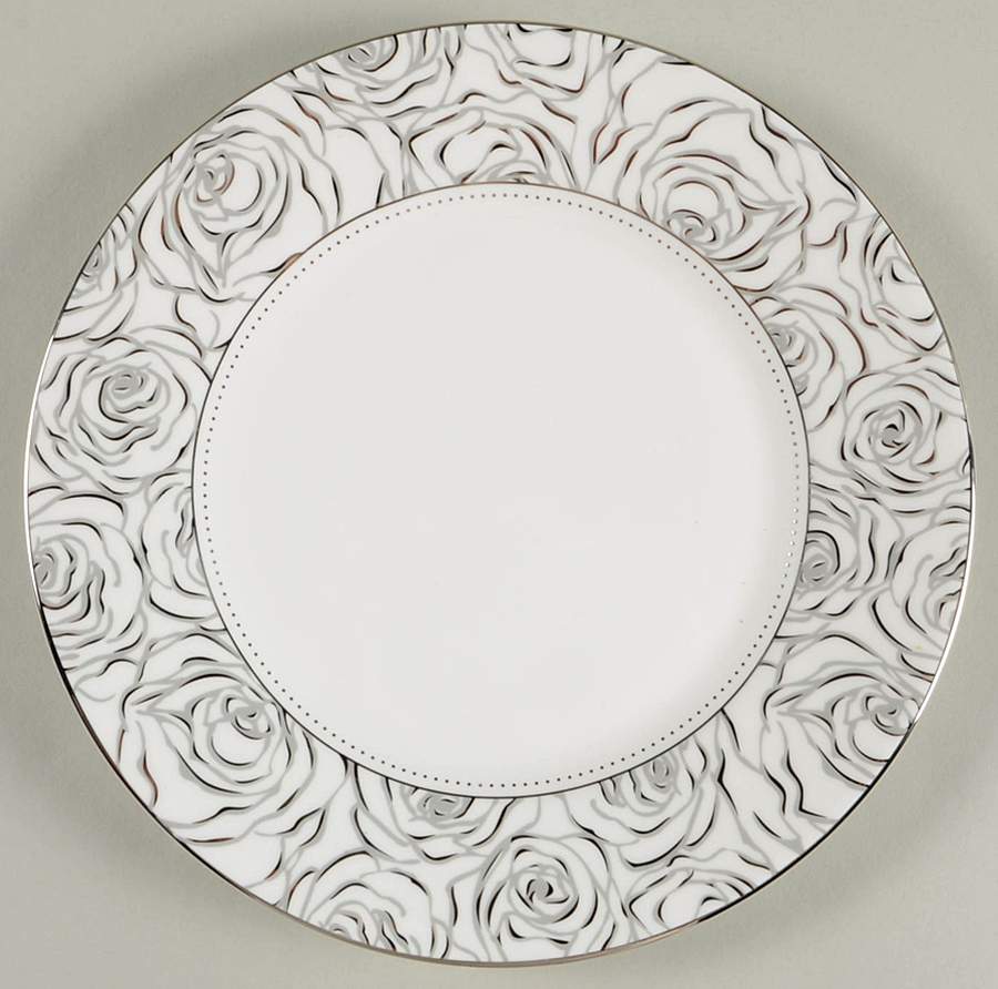 Sunday Rose Salad Plate by Waterford China-1