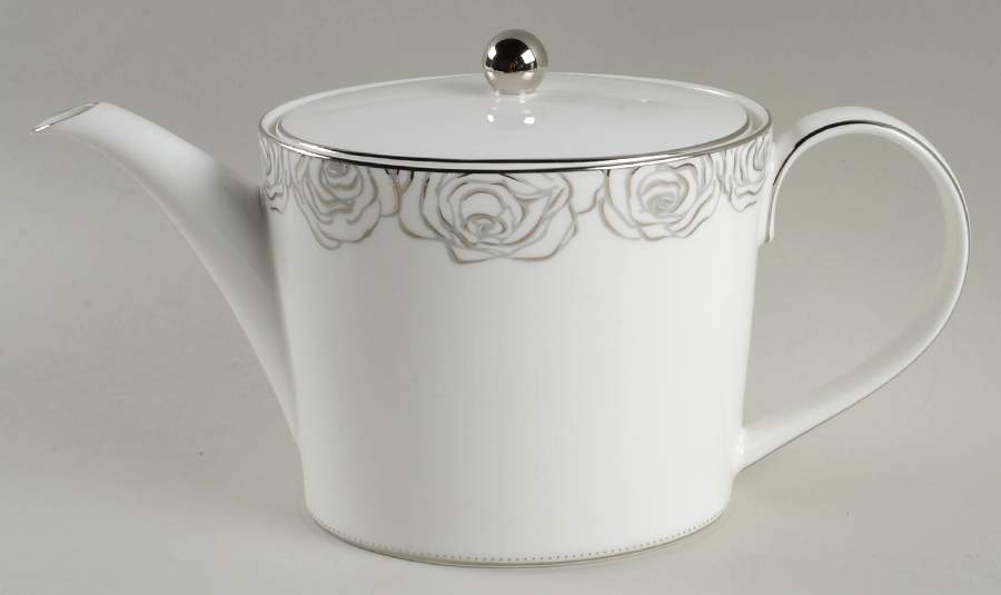 Sunday Rose Teapot & Lid by Waterford China-1